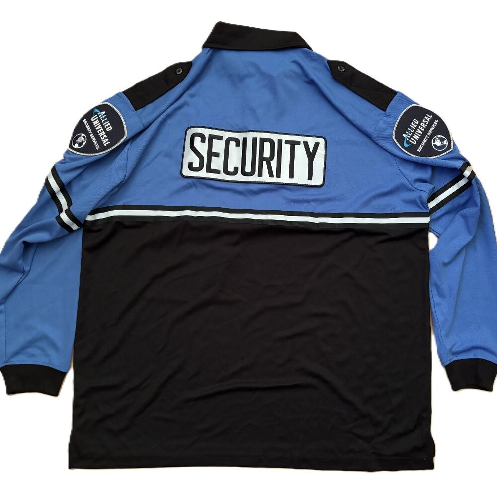 Allied Universal Security Long Sleeve Polo Shirt (XXL) - Picture 2 of 3